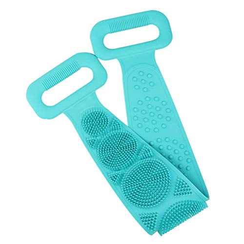 vivioi Body Scrubber Sponge Back Scrubber Body Pad Brush Skin Protector Gentle Facial