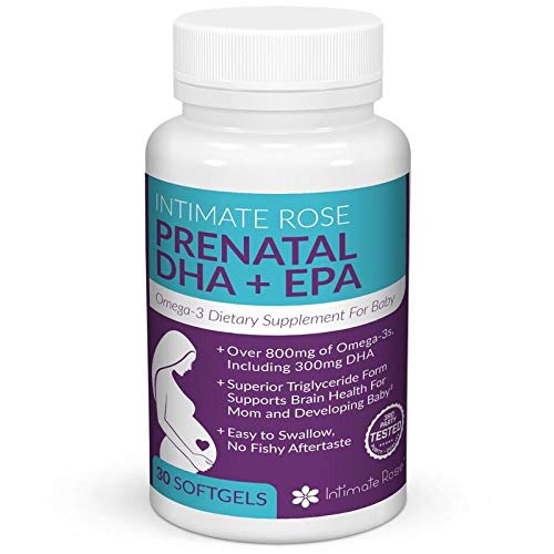 Intimate Rose Prenatal Dha Supplement Prenatal Omega 3 Essential Pregnancy Vitamins Epa Supplement For Healthy Mother And Baby Dha 300mg Total Omega 3 800mg Buy Online In Antigua