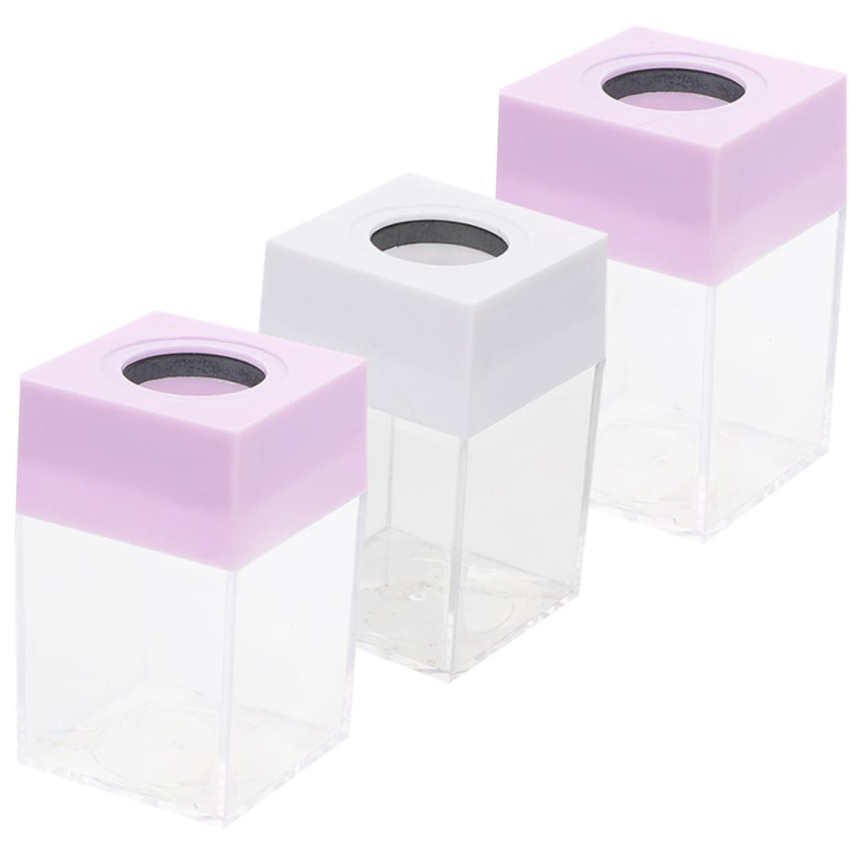 NUOBESTY 9stücke Transparenter Magnetischer Büroklammerhalter Teiliges Praktischer Spender Für Büroklammern Stilvoller Organizer Für Schreibtisch Und Büro Leicht Und Langlebig Für