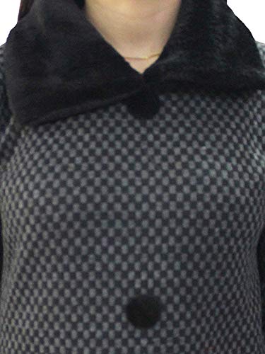 Image of Matelco Women's Wool Straight Kurti for Winters (Ad04Caz45 Black Parent).