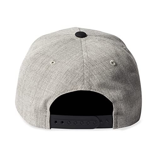 Brixton Rival Medium Profile Adjustable Snapback Hat, One Size