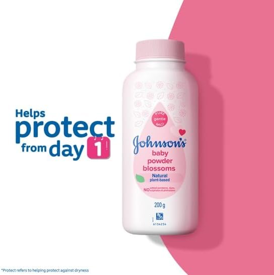 John&Son Baby Blossoms Baby Powder, 200g, 8 Pack image 5