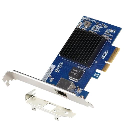 Carte réseau 10G AQC107 PCIE 3.0 NIC serveur compatible Windows Linux X16