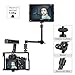 FOMITO 11 inch Articulating Magic Arm + Super Clamp for DSLR Rig Camera to LCD Monito, LED Video Light