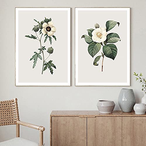 Peinture Murale Moderne de haute precision sur toile retro motif fruit et feuille de style