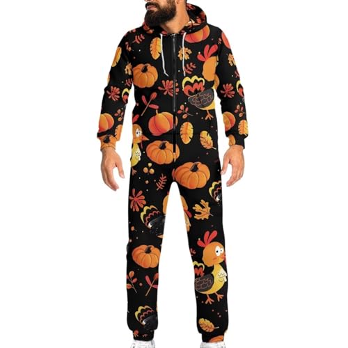 Unisex Adults Onesie Pajamas Men Women Sleepwear Couple Nightwear Romper One-Piece Hooded Jumpsuits Homewear4