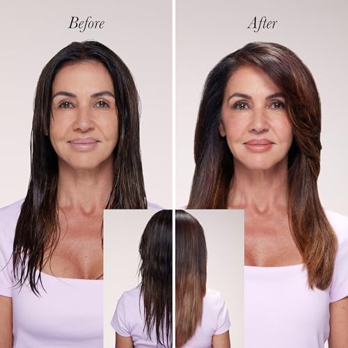 L'ANGE HAIR Le Volume 2-in-1 Titanium Blow Dryer Brush | Hot Air Brush for Hair Drying & Styling | Ionic Oval Barrel for Smooth, Frizz-Free Volume | (Black – 75mm) - Image 6