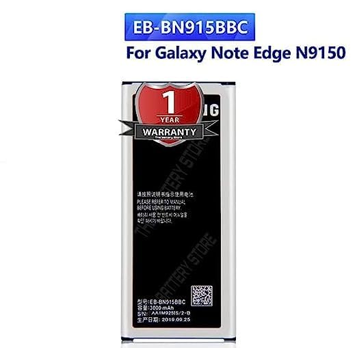 Image of THE BATTERY STORE Original EB-BN915BBC Battery for Samsung Note-4 Edge N915K N915L N9150 N915FY Battery with 1 Year Warranty***(PPP97)