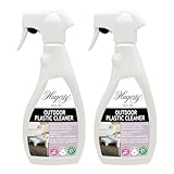 Hagerty Set 2x Reiniger für Outdoor-Kunststoffmöbel I Entfernt Schmutz & Fett auf Gartenmöbeln...