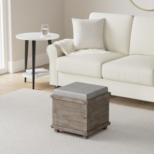 Cortesi-Home-Scusset-Storage-Chest-Tray-Ottoman-in-Fabric-and-Wood-Grey-1575W-x-1575L-x-155H Cortesi Home Scusset Storage Chest Tray Ottoman in Fabric and Wood Grey 1575W x 1575L x 155H