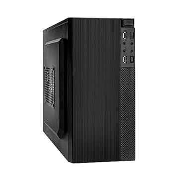 Gabinete Home Para Computador Cpu Office Preto Strong Tech