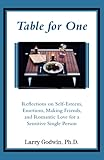  Table for One: Reflections on Self-Esteem, Emotions, Making Friends, and Romantic Love for a Sensitive Single Person