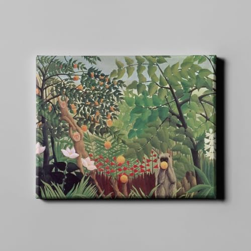 Henri Rousseau Paysage exotique Toile Galerie Extra Large deco