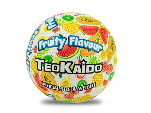 Teokaido, Pallone Da Pallavolo Misura 5, Leggero E Colorato, Ideale Per Beach Volley, Allenamento E Gioco Indoor/Outdoor, Palla Da Pallavolo Per Bambi