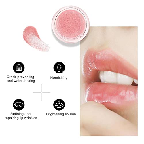Lip Suiker Scrub Lip Scrub Exfoliator Droge Lipbehandeling Verpakking Gratis Lip Zorg Balsemcrème Natuurlijke Zachte… - Image 6