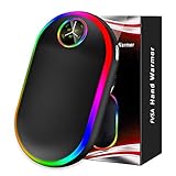 FVSA Rechargeable Hand Warmer - Christmas Stocking Stuffers Gifts, 7 Changing Colors Lights Electric...