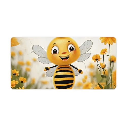 Cute Bees �f�C�W�[�t�����[ �f�X�N�}�b�g �h�� �S�� ����~�� �f�X�N�u���b�^�[ �v���e�N�^�[ �}�E�X�p�b�h �ٖD�G�b�W�t�� ���� �A�N�Z�T���[ �f�X�N���C�e�B���O�p�b�h �I�t�B�X�z�[���p 23.6�C���` x 11.8�C���`