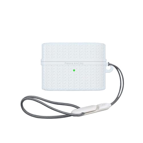 CYBERGARAGE�EFor WF-1000XM6 �P�[�X �J�o�[ �V���R�� �V���v�� �X�g���b�v�t�� �ی�J�o�[ ���C�����X�C���z�� ���h�~ Sony �\�j�[ WF-1000X M6 �ی�P�[�X(�N���A�z���C�g)