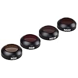 MULTIFUNCIONAL - Además de usar filtros ND para la fotografía diurna con agua, también pueden usarse para tomar mejores fotos de paisajes urbanos. Entonces, qué filtro ND debe elegir depende de la cantidad de luz alrededor de su y el efecto que desea lograr.