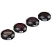 Produktbild MIAO LAB DJI Mavic Filter f¨¹r DJI Mavic Pro & Platinum Optisches Glas Mehrfachbeschichtetes DJI Mavic Objektiv Filter-Pass Gimbal Kalibrierung-4 Pack (ND4 / 8/16/32) -Dumb Schwarz