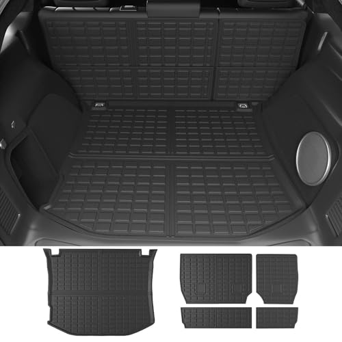 xipoqix Trunk Mat Backrest Mat Compatible with 2011-2021 Jeep Grand Cherokee Cargo Liners Back Seat...