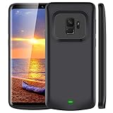 Galaxy S9 Battery Case, Vproof 4700mAh Portable Charger Case Extended Charging Case Rechargeable Protective Backup Power Case for Samsung Galaxy S9 (2018) (Black)