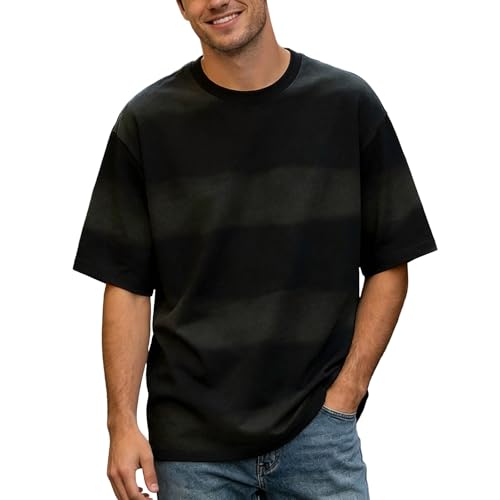 T-shirt de loisirs imprimé dégradé pour vos sorties estivales