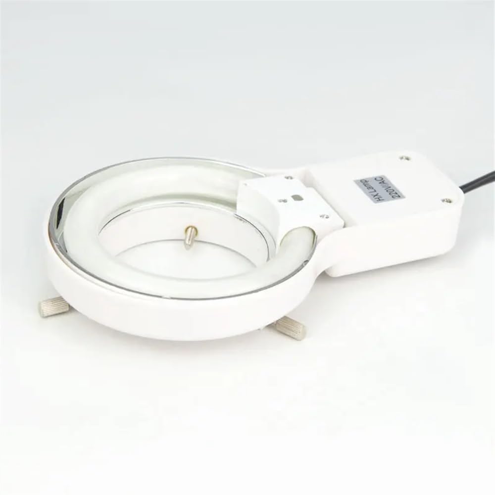 Accessori per microscopio da laboratorio Illuminatori for microscopio 2 PZ/LOTTO Diametro interno 64mm Lampada ad anello fluorescente 8W Luce ad anello fluorescente for illuminazione del microscopio s