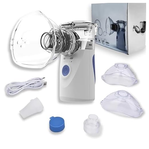 Inalador Para Criança e Adulto Nebulizador Silencioso Mesh Portátil Carregamento eletrônico Alivia Asma Infantil Bronquite