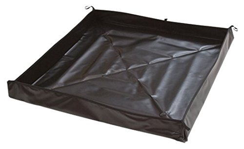 Aire Industrial 909-040404B Go-Go Berm Portable Containment, 48" x 48" x 4", Black