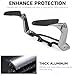 SERALI for BMW K1600 GA Motorcycle Adjustable Rear Passenger Armrest Kit Modification K1600 Grand America Rear Seat Folding Armrests Pad Handrail Motorcycle Accessories