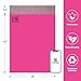 POLYSELLS 1000 pcs 10x13 Inches Pink Poly Mailers Shipping Envelopes, Strong Adhesive Sealing, Waterproof, and Tear-resistant Postal Mailing Bags for Clothing, Books, and Accessories
