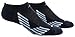 adidas Men's Climacool X III No Show Socks (2 Pack), Black/Grey/Clear Onyx/Onyx, One Size