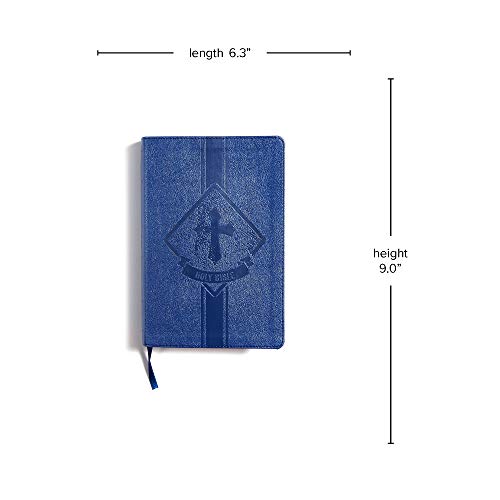Kjv Kids Bible, Royal Blue Leathertouch, Red Letter, Presentation Page, Study Helps For Children, Full-Color Inserts And Maps, Easy-To-Read Bible Mcm Type #TOP7