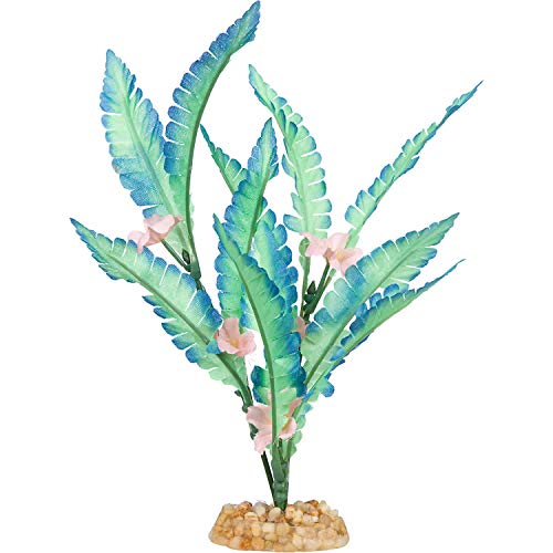 Petco Brand - Imagitarium Aqua Bloom Silk Aquarium Plant, Medium, Multi-Color
