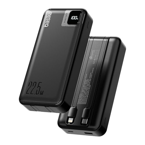 Basike Power Bank, Carregador Portátil Universal 20000mAh, USB-A(...