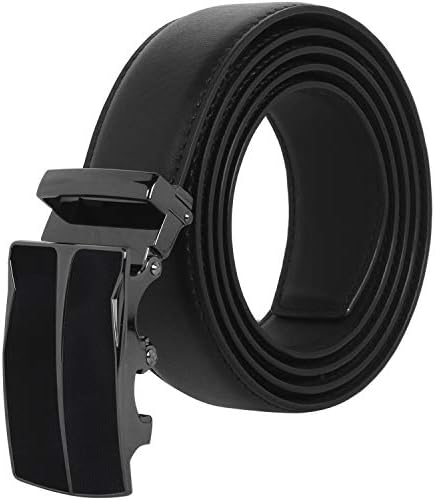 Labnoft Men's Leather Auto Lock Belt