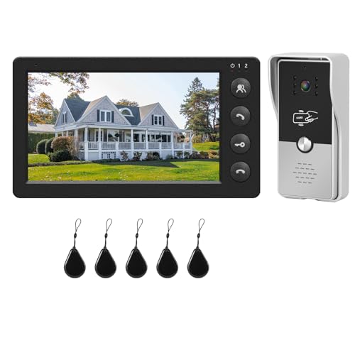 Video Intercom para Casa com Tela LCD de 7 Polegadas
