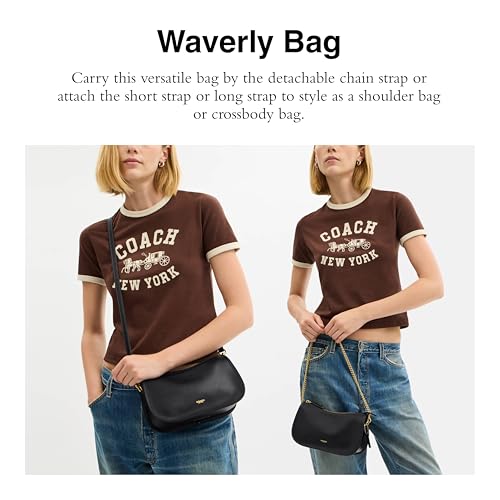 Coach Women's Natural Grain Leather Waverly Bag2