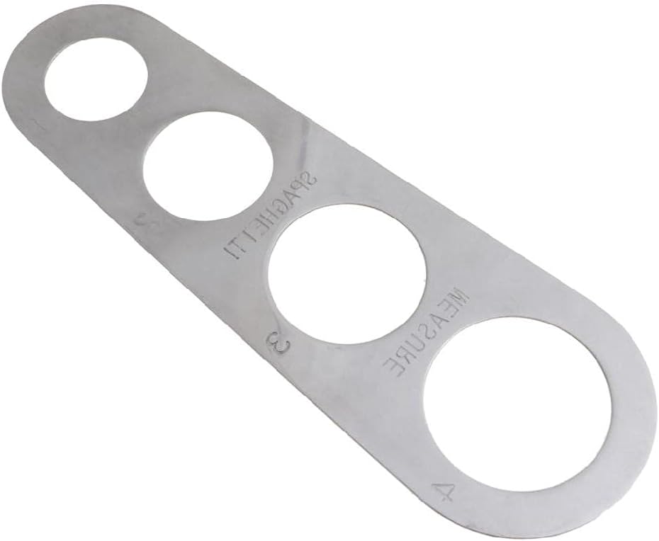 Amazon.com: Easy Clearing Pasta Ruler Measuring Tool With 4 Serving ...