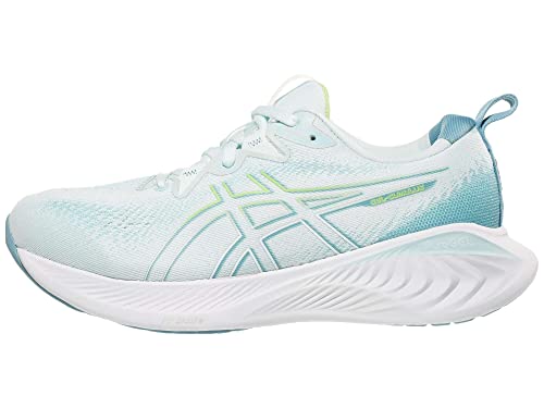 ASICS Women's Gel-Cumulus 25 Running Shoes, 11, Soothing SEA/Glow Yellow