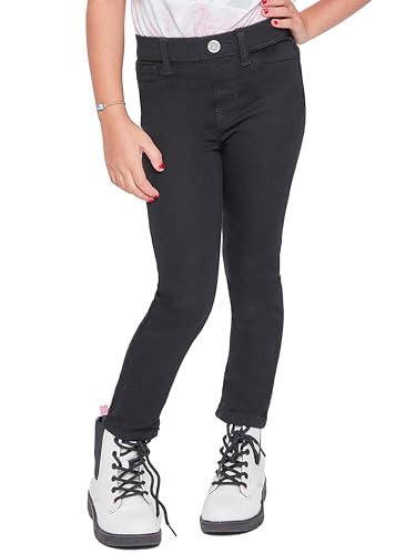 YMI Toddler Girl Adjustable Waist Pull-On Skinny Jeans Sizes 4T, 5T, 6T, 6X, Girls, Denim Pants for Toddlers