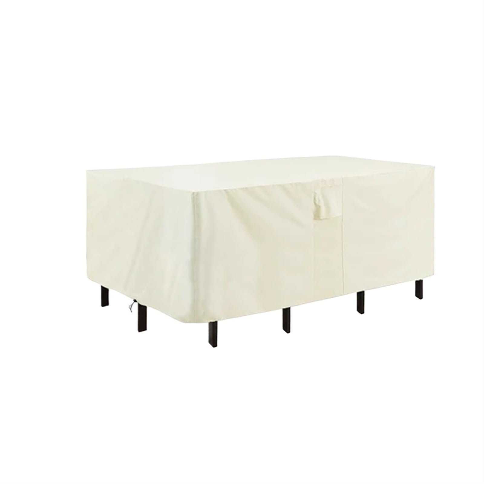 Iuvyta Beige Garden Furniture Cover 420D Outdoor Garden Furniture Cover For Sofa Table Chair Patio Waterproof(,200X200x85cm)