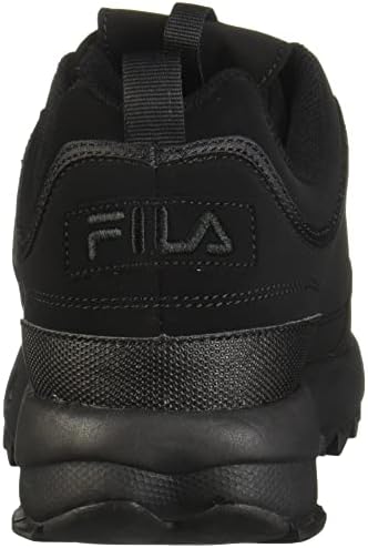 black fila disruptor platform