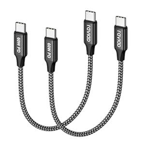 Raviad R0512 USB-C-Kabel 2 Stück 60W