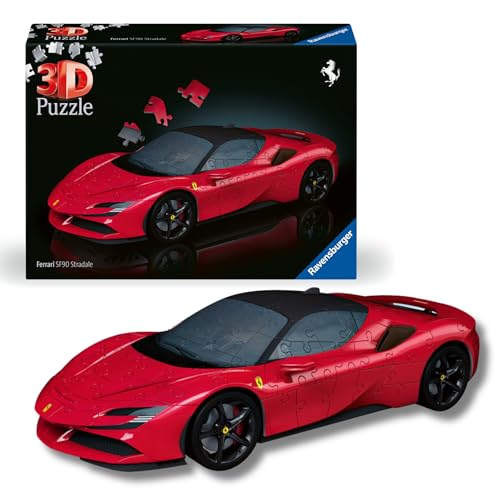 Ravensburger - Puzzle 3D: Ferrari Stradale, Maqueta de Coche