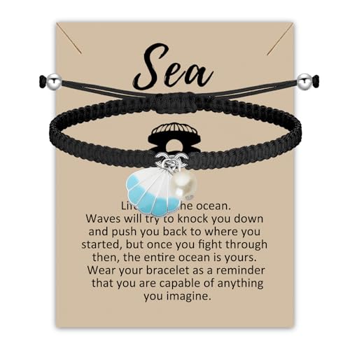 Bracelet en coquillages CENWA idéal pour vos journées à la plage et looks d'été