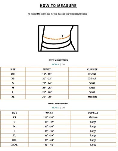 Shock Doctor (2 Pack) Compression Shorts Briefs With Bio-Flex Protective Cup. Men’s / Youth Baseball, Hockey, Softball, Lacrosse, Football, Soccer Etc. #TOP1