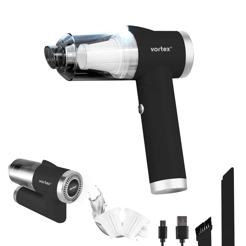 Aspirateur de table Vortex pliable pour nettoyer la voiture et la cuisine