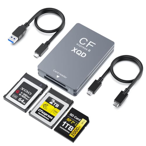 真*う様 300円スタート　CA6000.OBC内蔵CFカード12枚 Amazon.co.jp: 【2025新モデル】3in1 CFexpress Type B/XQD/SD カード